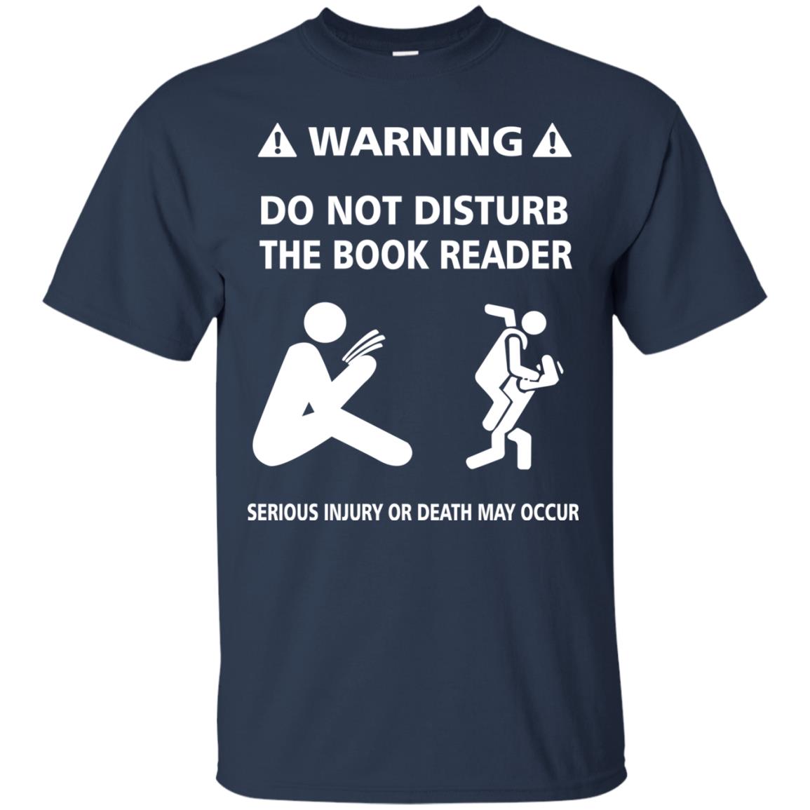 Warning Do Not Disturb The Book Reader Serious Injury Or Death May Occur Navy