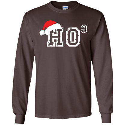 Christmas T-Shirt Ho Ho Ho Dark Chocolate