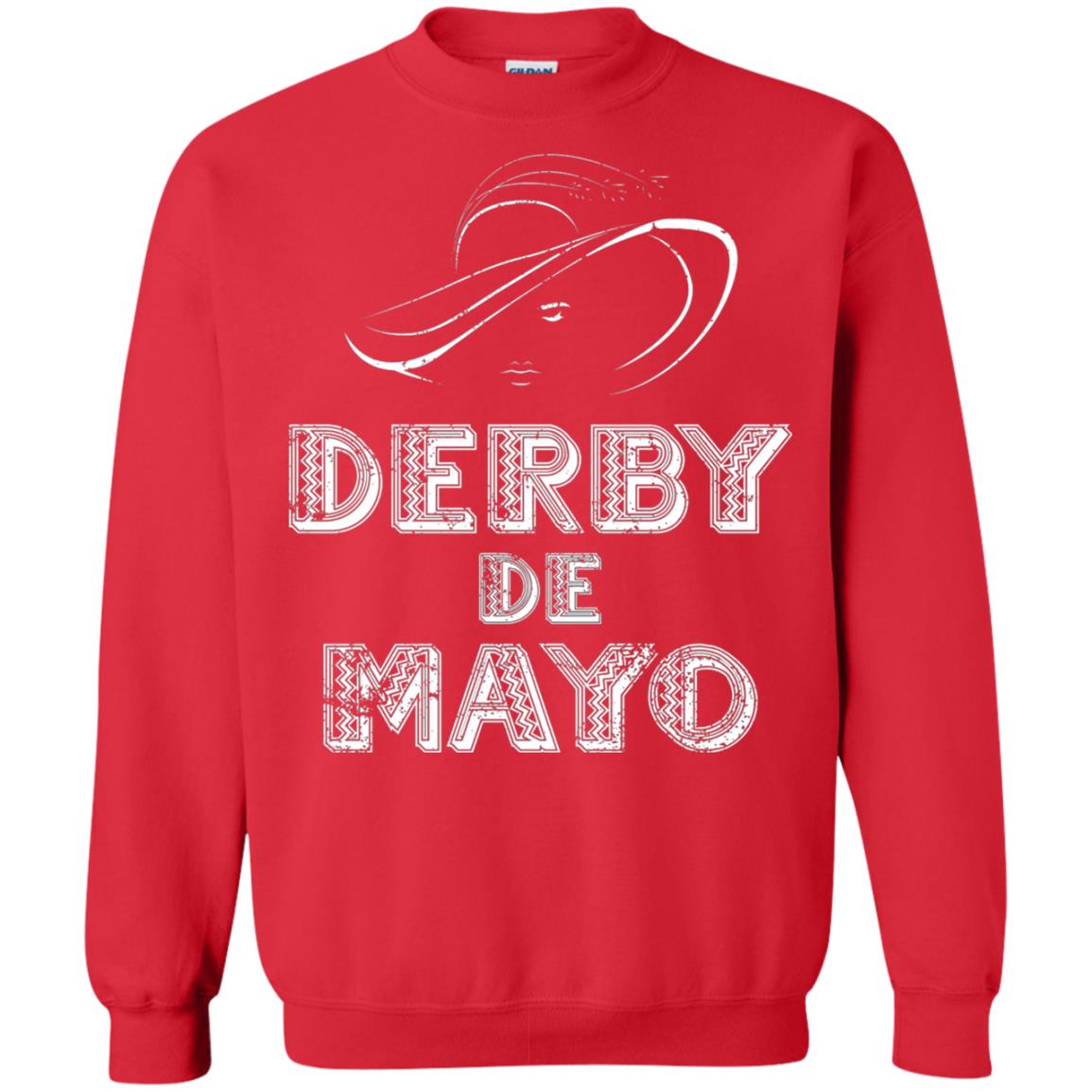 Derby De Mayo Womens Hat Derby Shirt Red