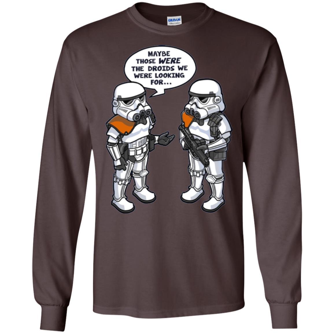 Film T-shirt Wrong Droids Comic Graphic Dark Chocolate