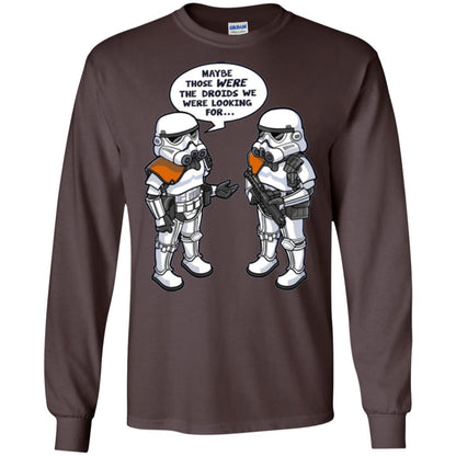 Film T-shirt Wrong Droids Comic Graphic Dark Chocolate