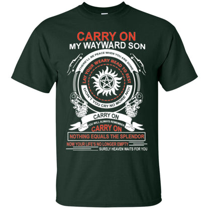 Carry On My Wayward Sonthere Will Be Place When You Are Done Forest