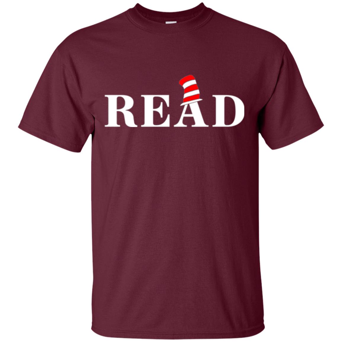 Read Book Lover National Wear Red Day T-shirt Maroon