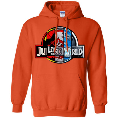 Jurassic World Movie Fan Shirt Orange