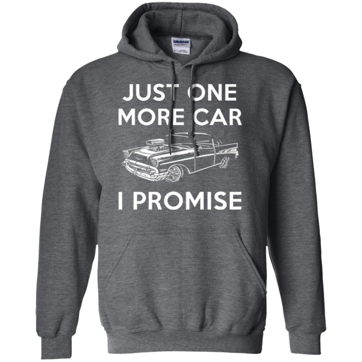 Car Lover T-shirt Just One More Car Dark Heather