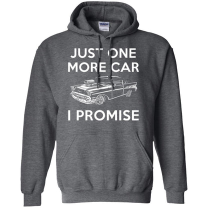 Car Lover T-shirt Just One More Car Dark Heather