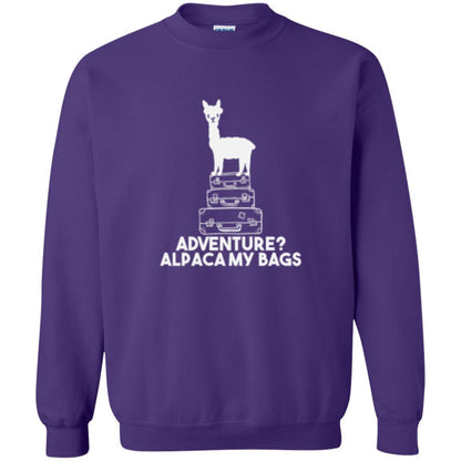 Alpaca Lover T-shirt Adventure Alpacamy My Bags Purple