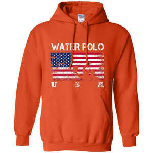 Water Polo Team American Flag Water Polo T-shirt