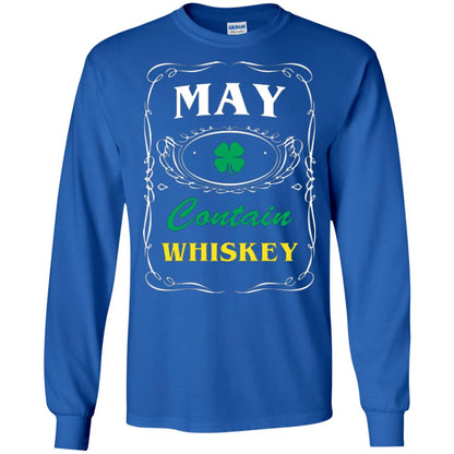 Saint Patrick's Day T-shirt May Contain Whiskey Royal