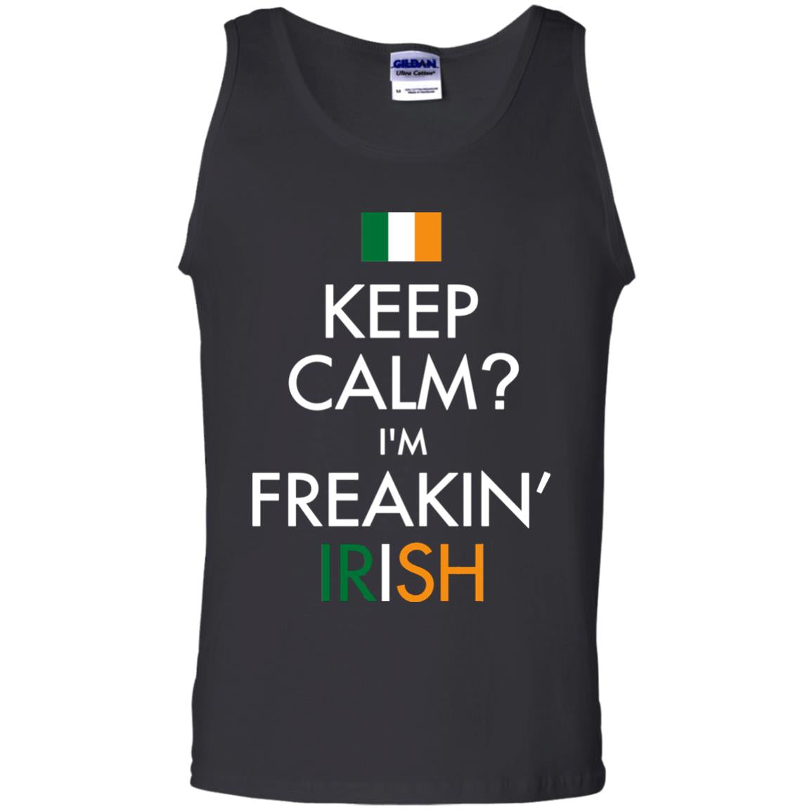 Keep Calm I_m Freakin_ Irish Saint Patrick_s Day Shirt Black