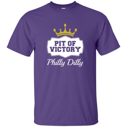 Football Lover T-shirt Philly Dilly Pit Of Victory T-shirt Purple
