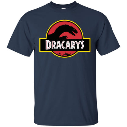 Dracarys Dragon Dinosaur T-shirt Navy