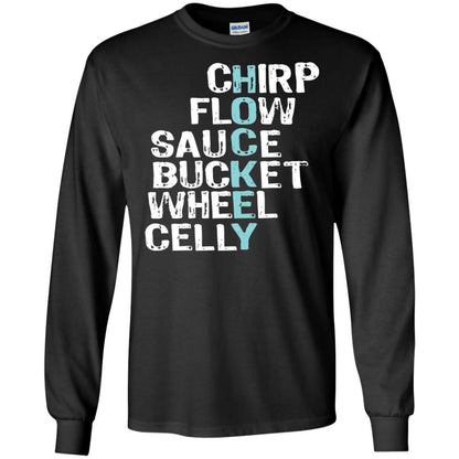 Eat Sleep Hockey Flow Celly Sauce Bucket Flow Wheel Shirt Black