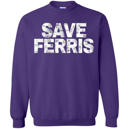 Movie T-shirt Save Ferris 80s Purple
