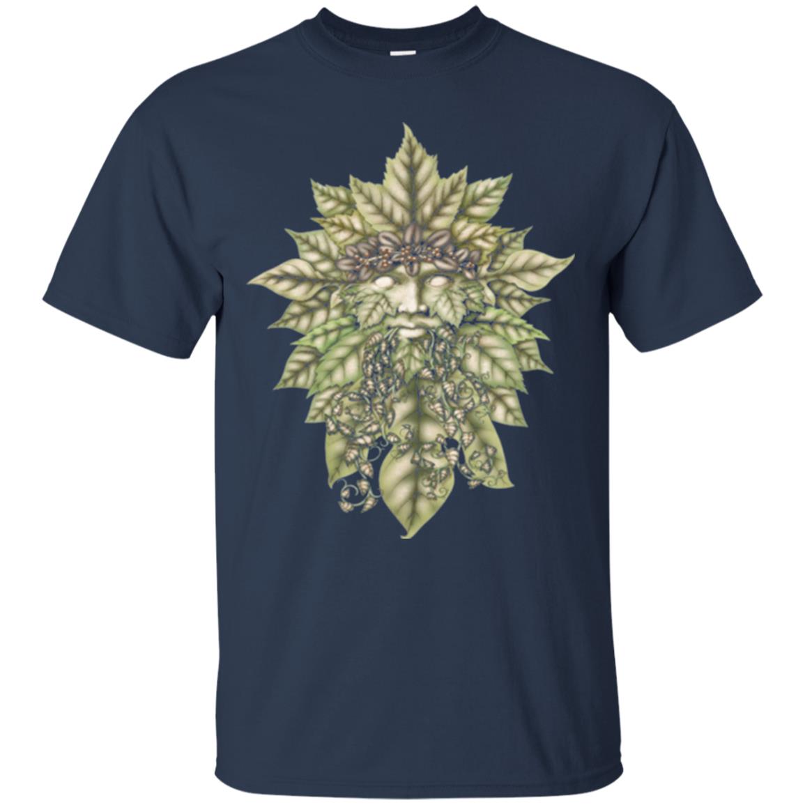 Greenman Green Man Festival T-shirt Navy