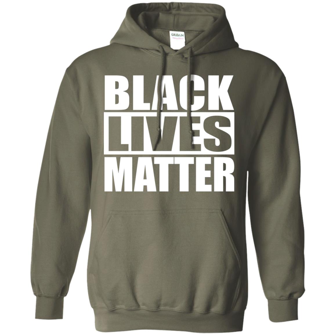 Black Live Matter Shirt Military Green