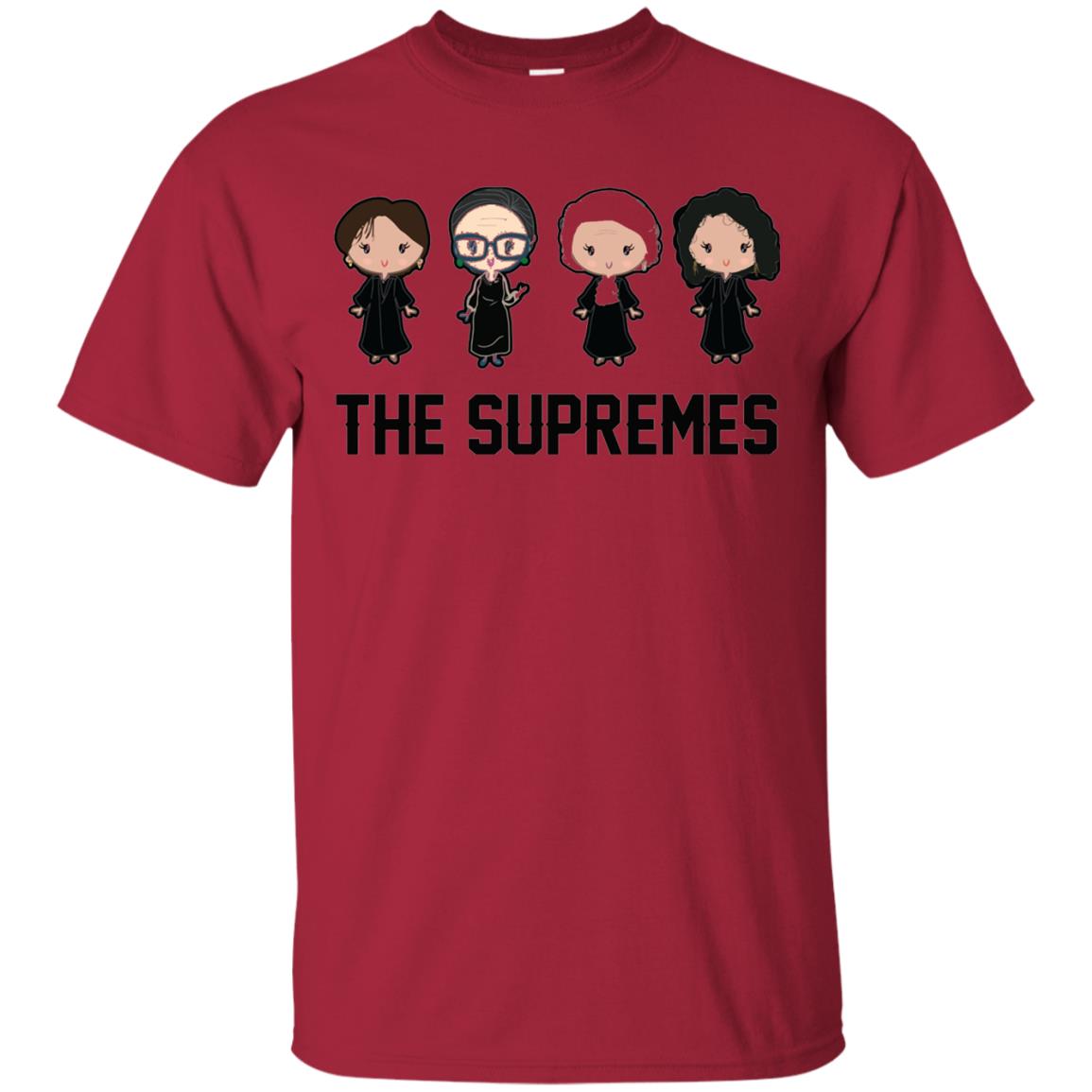 The Supremes Ruth Bader Ginsburg Shirt Cardinal