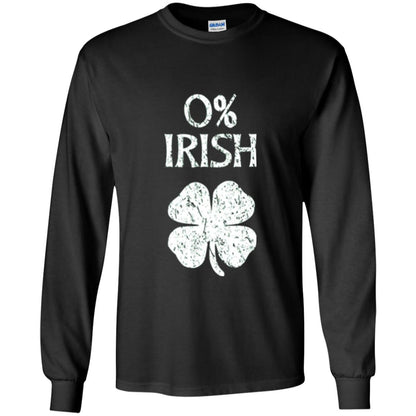 St. Patrick Day T-shirt Shamrocks 0_ Irish Vintage Black