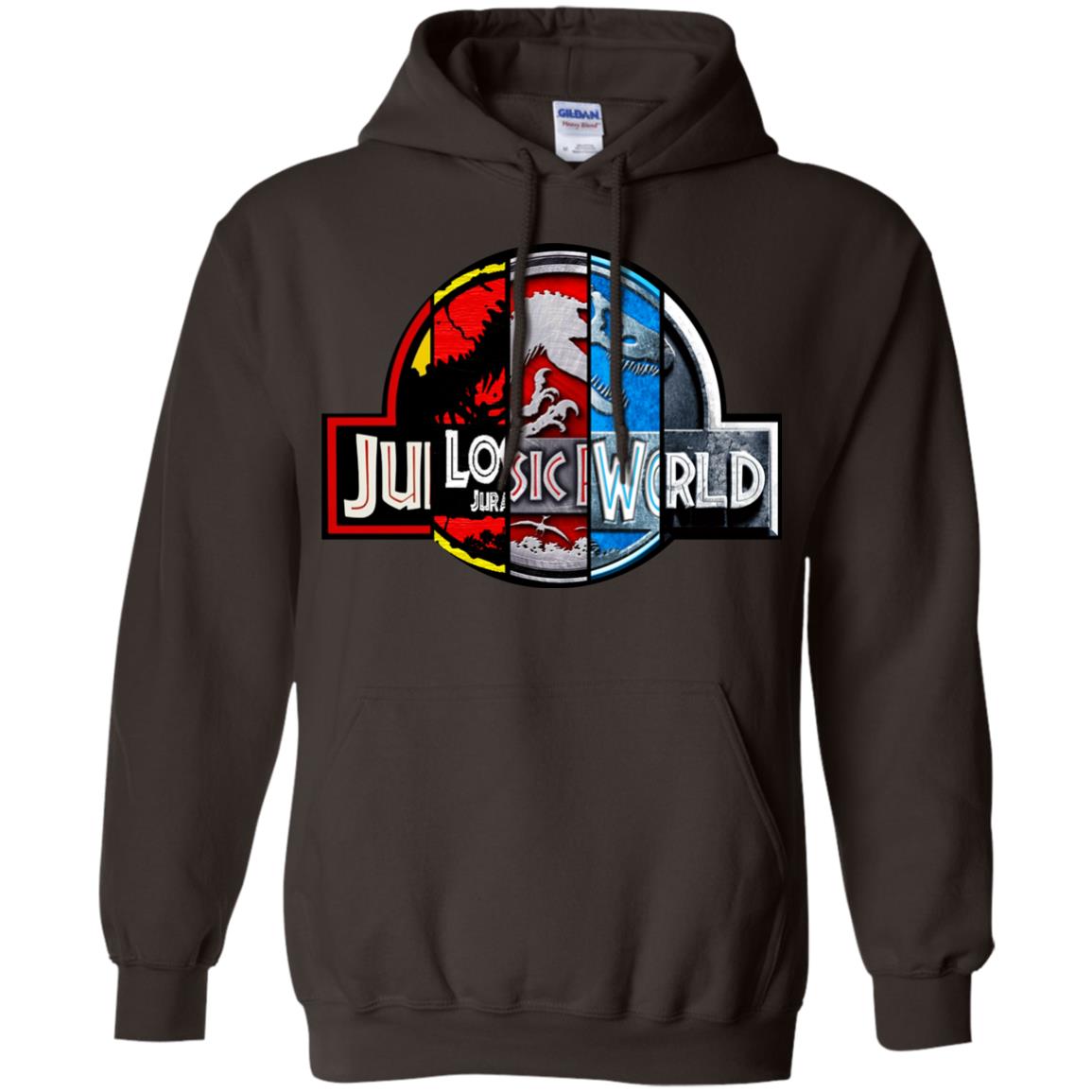 Jurassic World Movie Fan Shirt Dark Chocolate