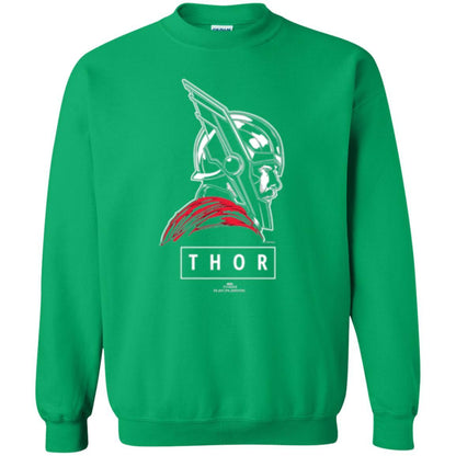 Marvel Thor Ragnarok God Of Tonal Street View T-shirt Irish Green