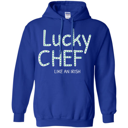 Lucky Chef Like An Irish Shamrock Saint Patrick's Day T-shirt Royal