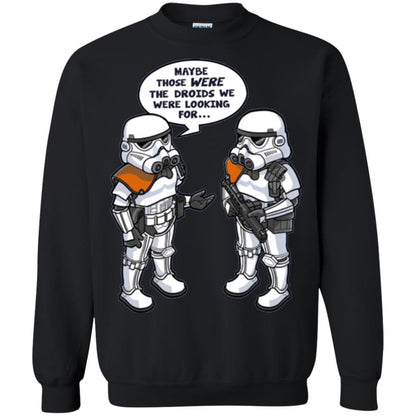 Film T-shirt Wrong Droids Comic Graphic Black