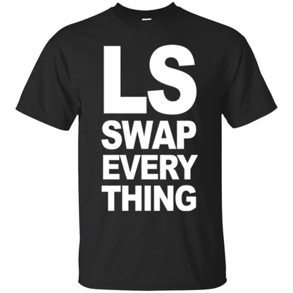 Trucker T-shirt Ls Swap Everything Black
