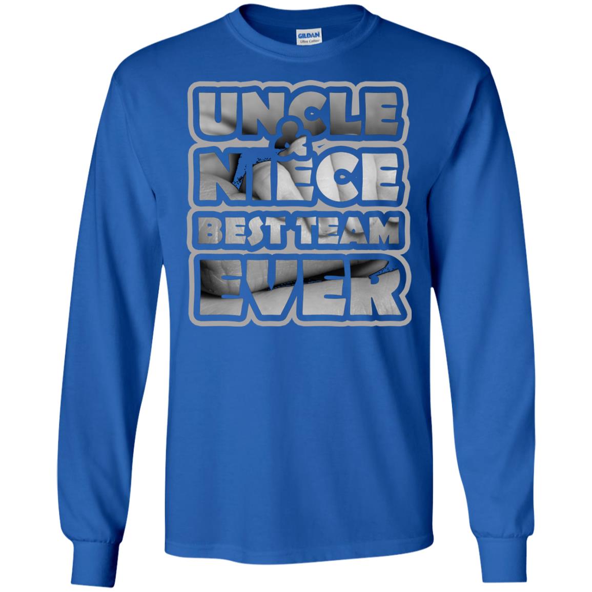 Uncle And Niece Best Team Ever Shirt For Uncle Or Niece Royal