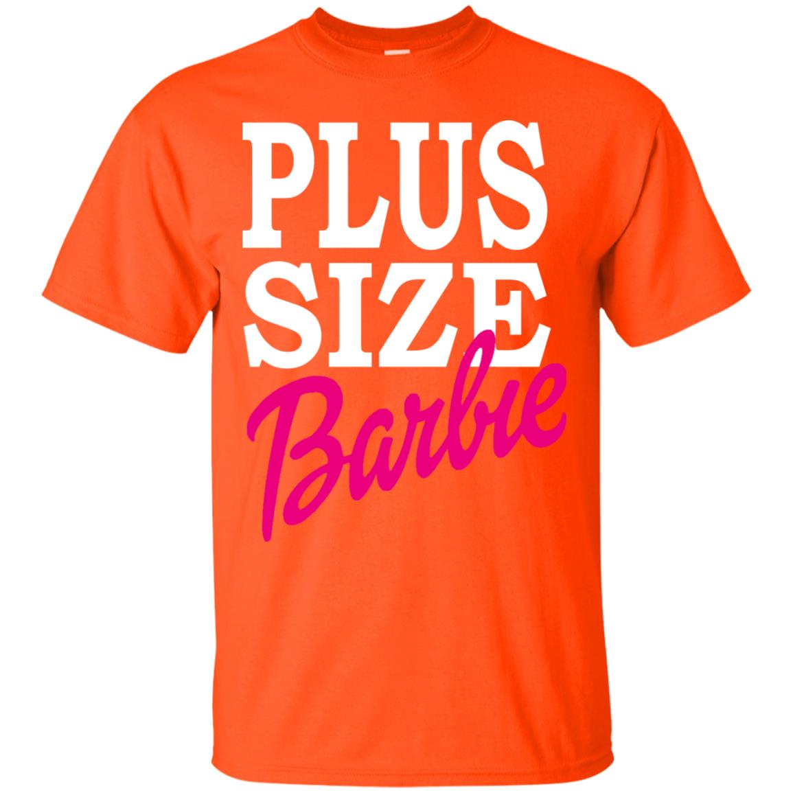 Plus Size Barbie Doll Princess Shirt Orange