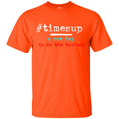 Women_s Right T-shirt #timesup A New Day Is On The Horizon Orange