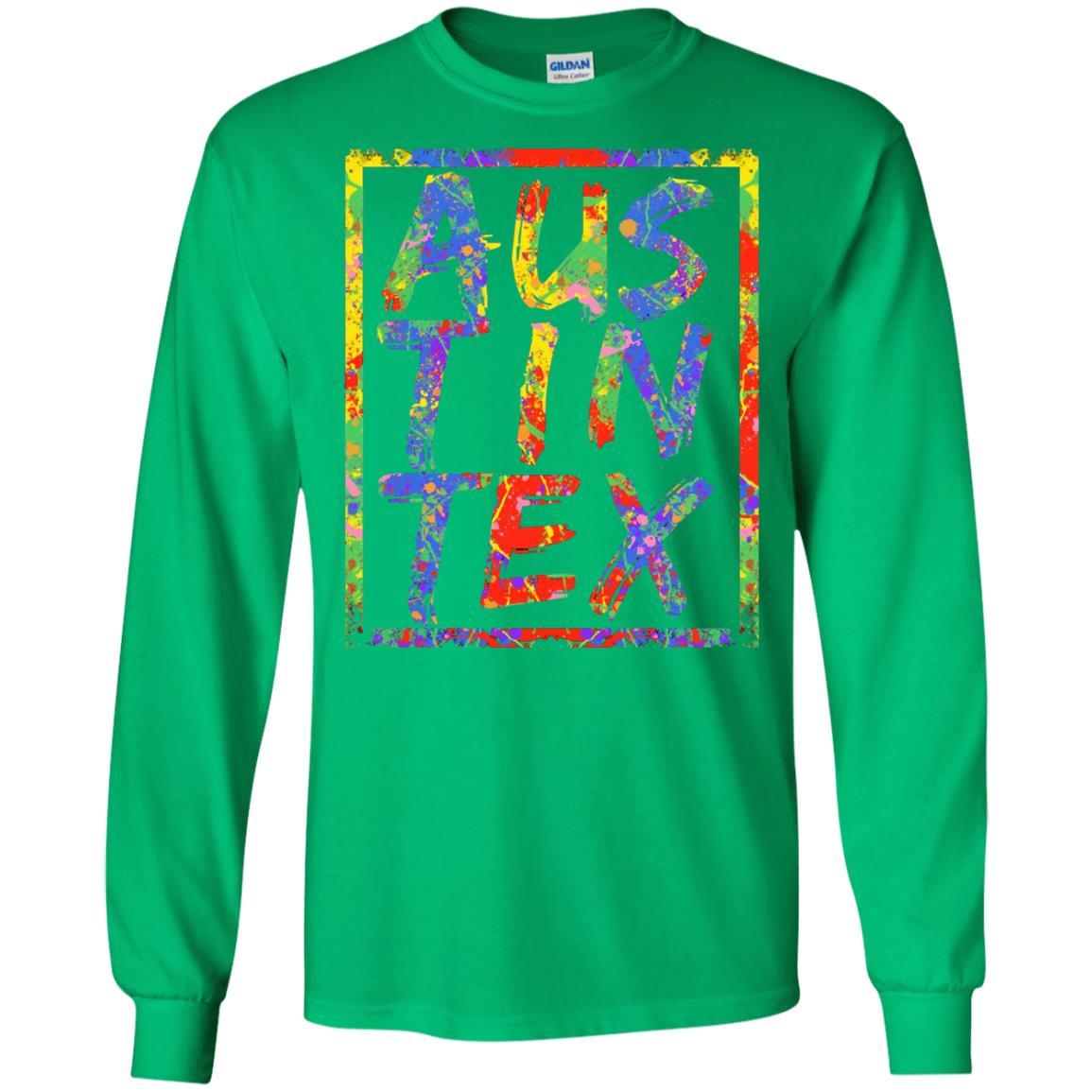 Austin Texas T-shirt Irish Green