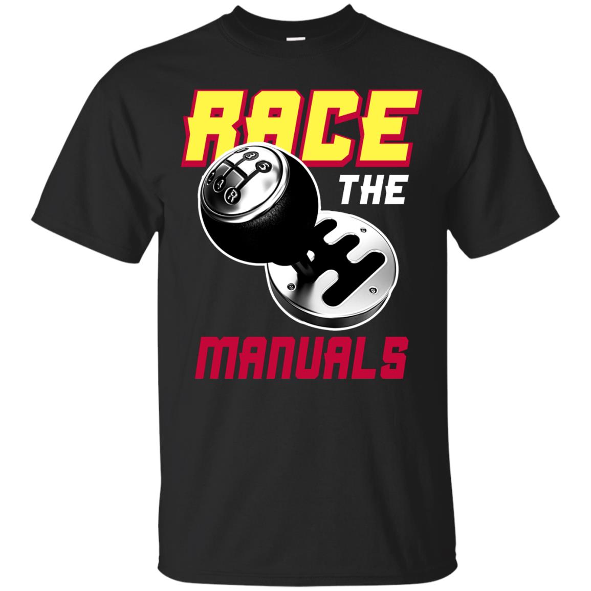 Race The Manuals Racing Shirt Black