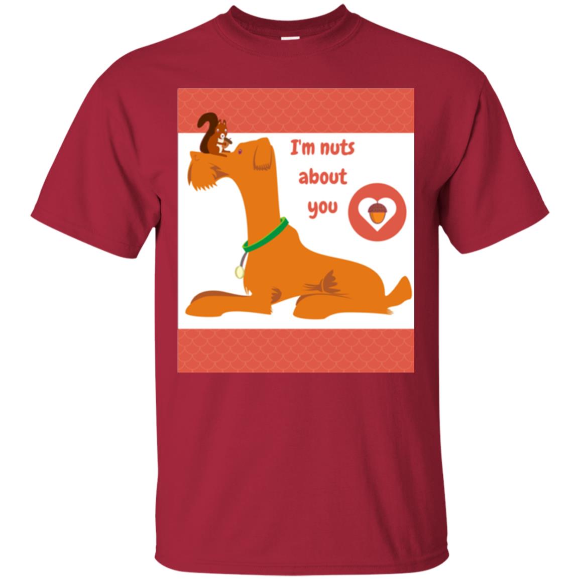 I_m Nuts About You T-shirt Cardinal