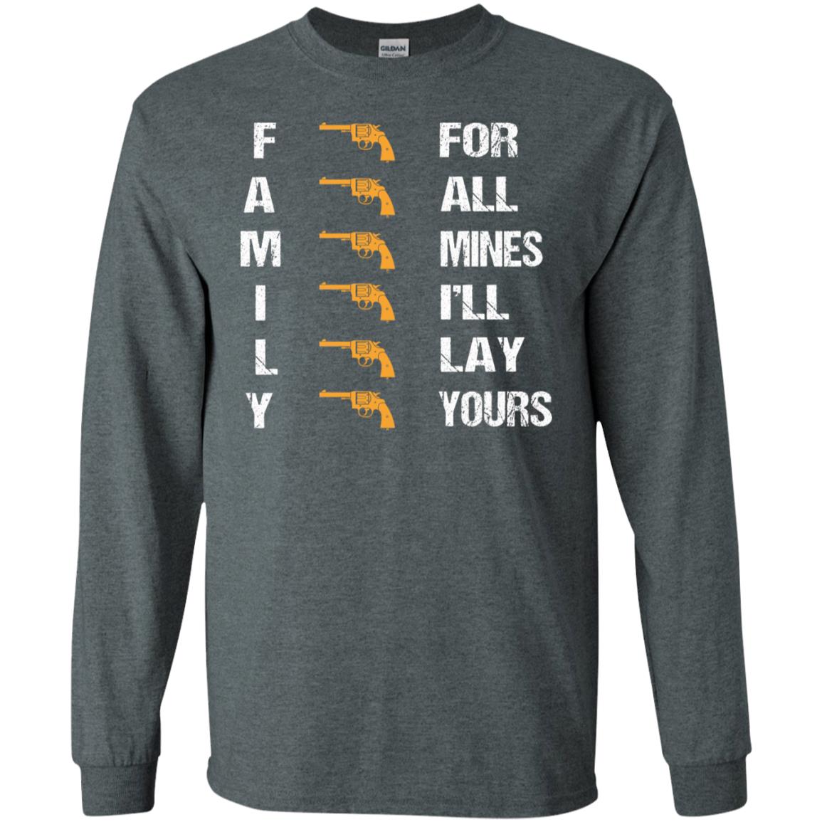 Family For Mines I'll Lay Yours Shirt Dark Heather