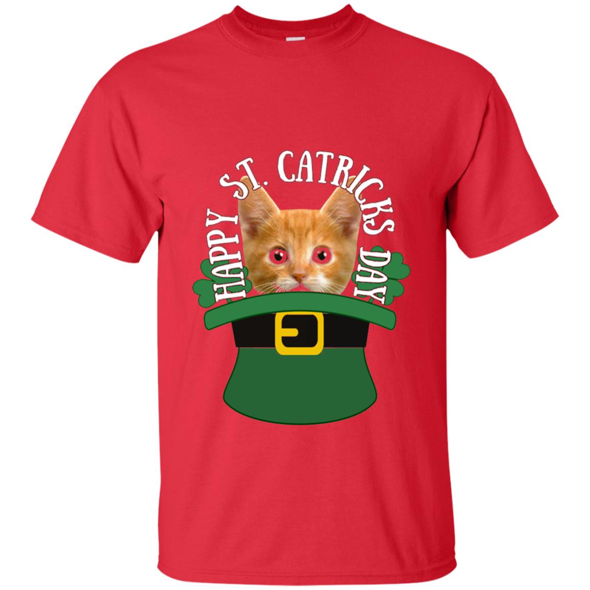 Happy Saint Patricks Day T-shirt Red
