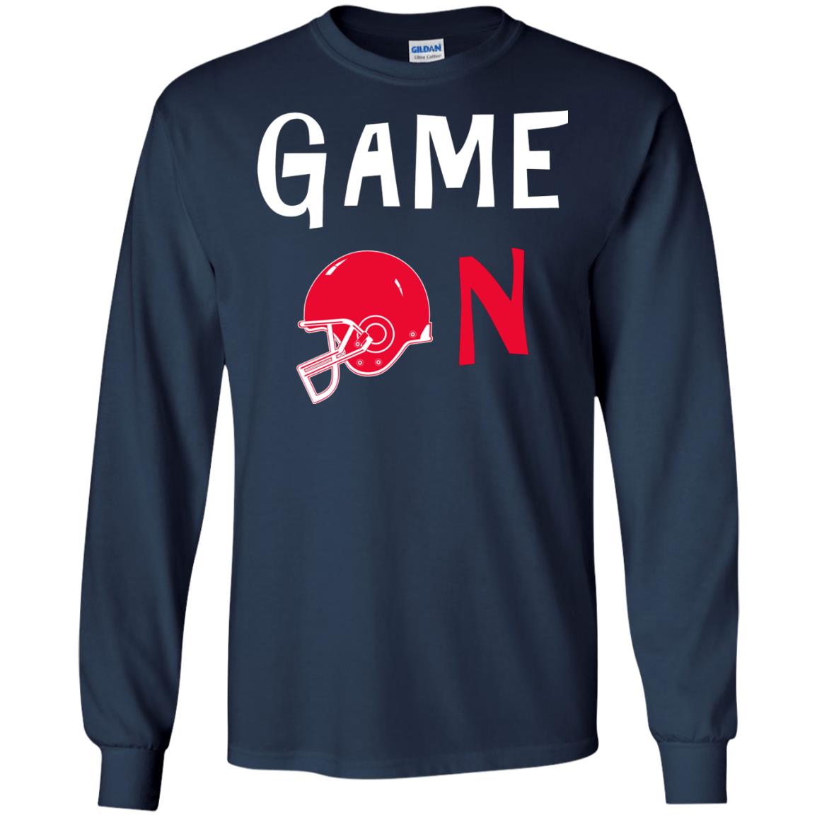 Football Lover T-shirt Game On Navy
