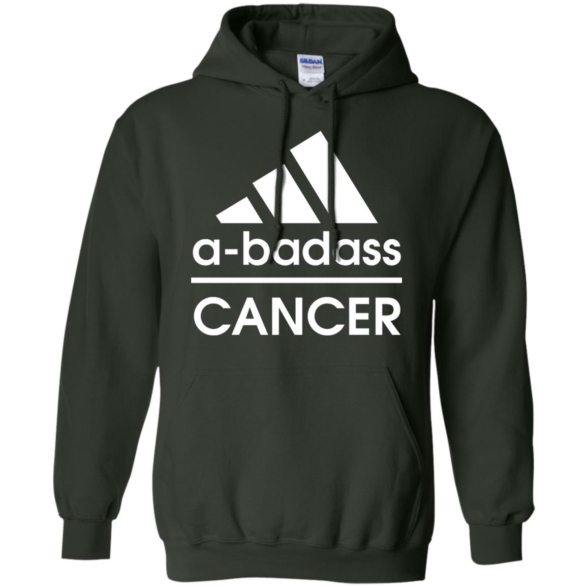 Abadass Cancer Shirt Forest Green