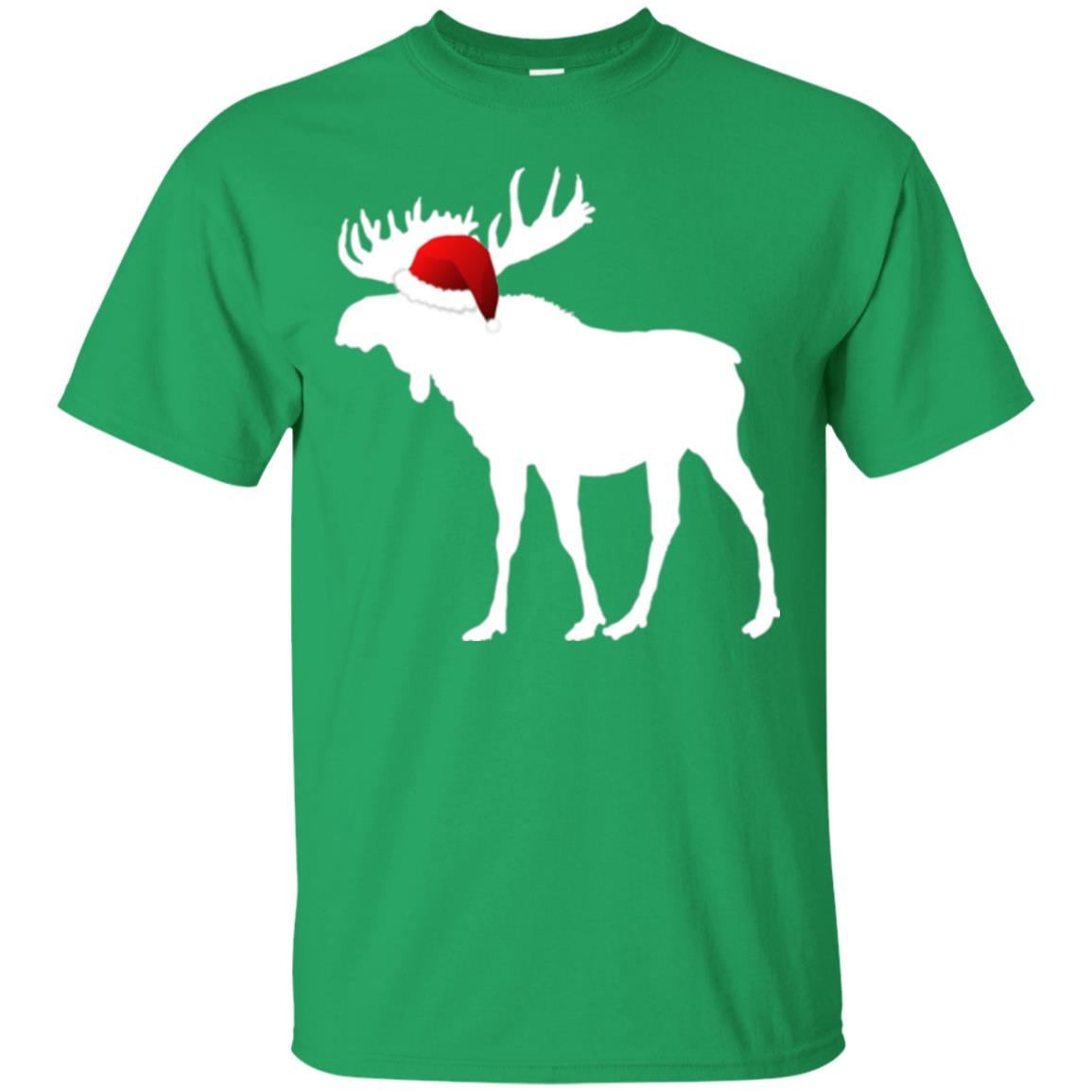 Christmas T-shirt Reindeer Irish Green