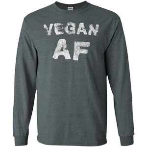 Vegetarian T-shirt Vintage Vegan Af T-shirt