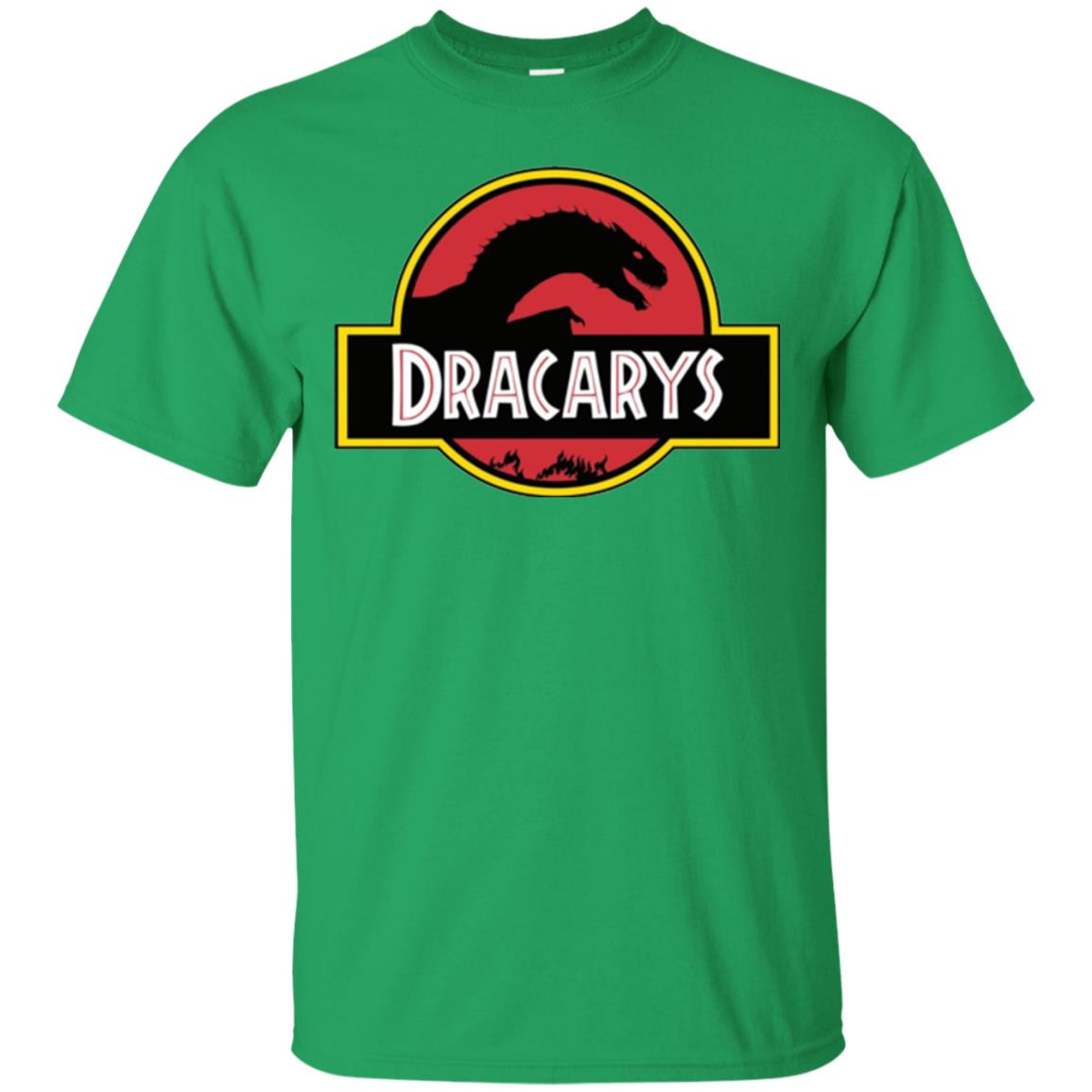 Dracarys Dragon Dinosaur T-shirt Irish Green