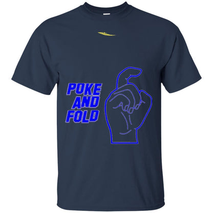 Poke And Fold T-Shirt Navy