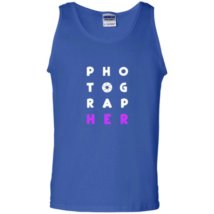 Photographer T-shirt With Purple Text Pho Tog Rap Her Royal