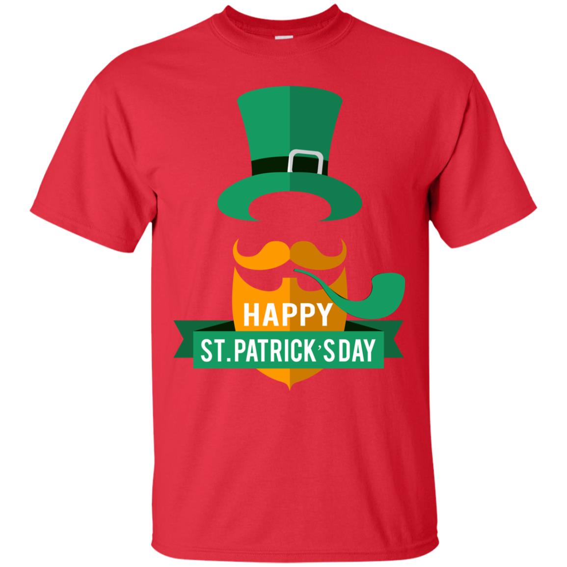 Happy St.patrick's Day T-shirt Red