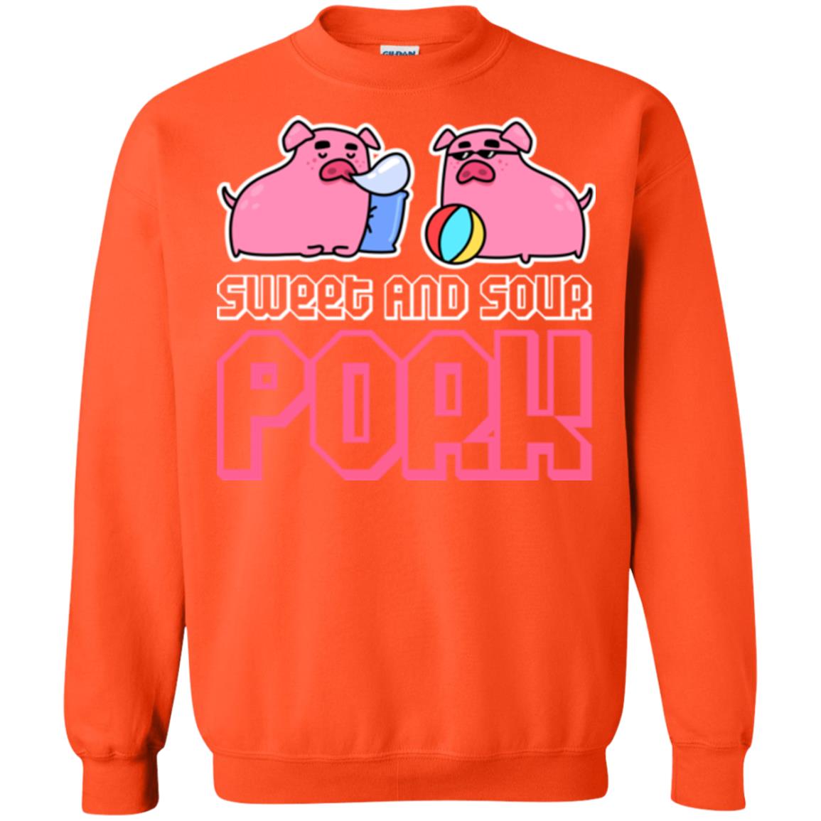 Food Lover T-shirt Sweet And Sour Pork Orange