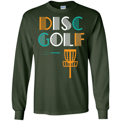 Golf Lover T-shirt Disc Golf Forest Green