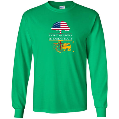 American Grown With Sri Lankan Roots Shirt Irish Green