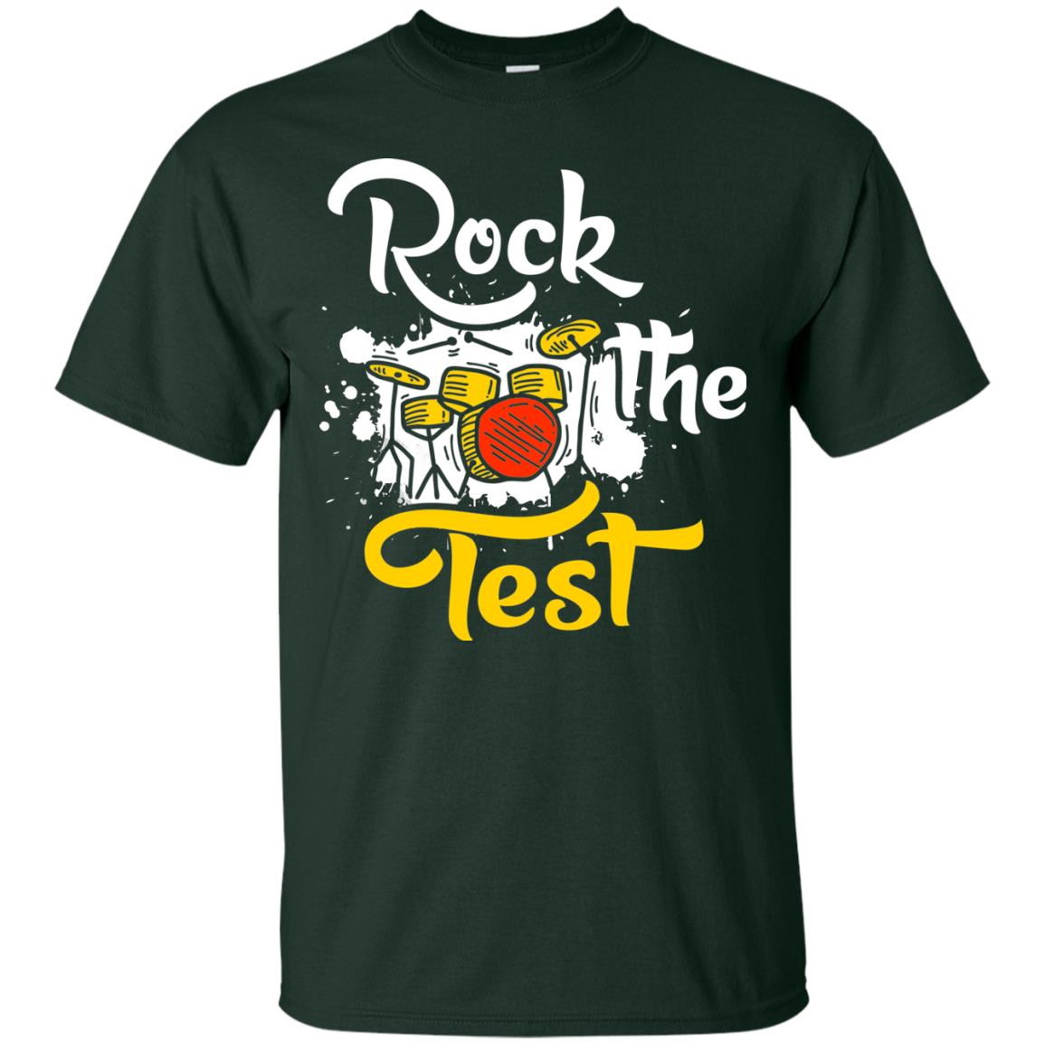 Musical Finals T-shirt Rock The Test Forest