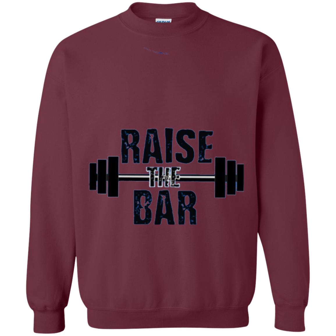 Workout Gym T-shirtraise The Bar Maroon