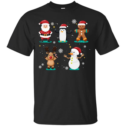 Christmas Character Ideas Gift Shirt Black