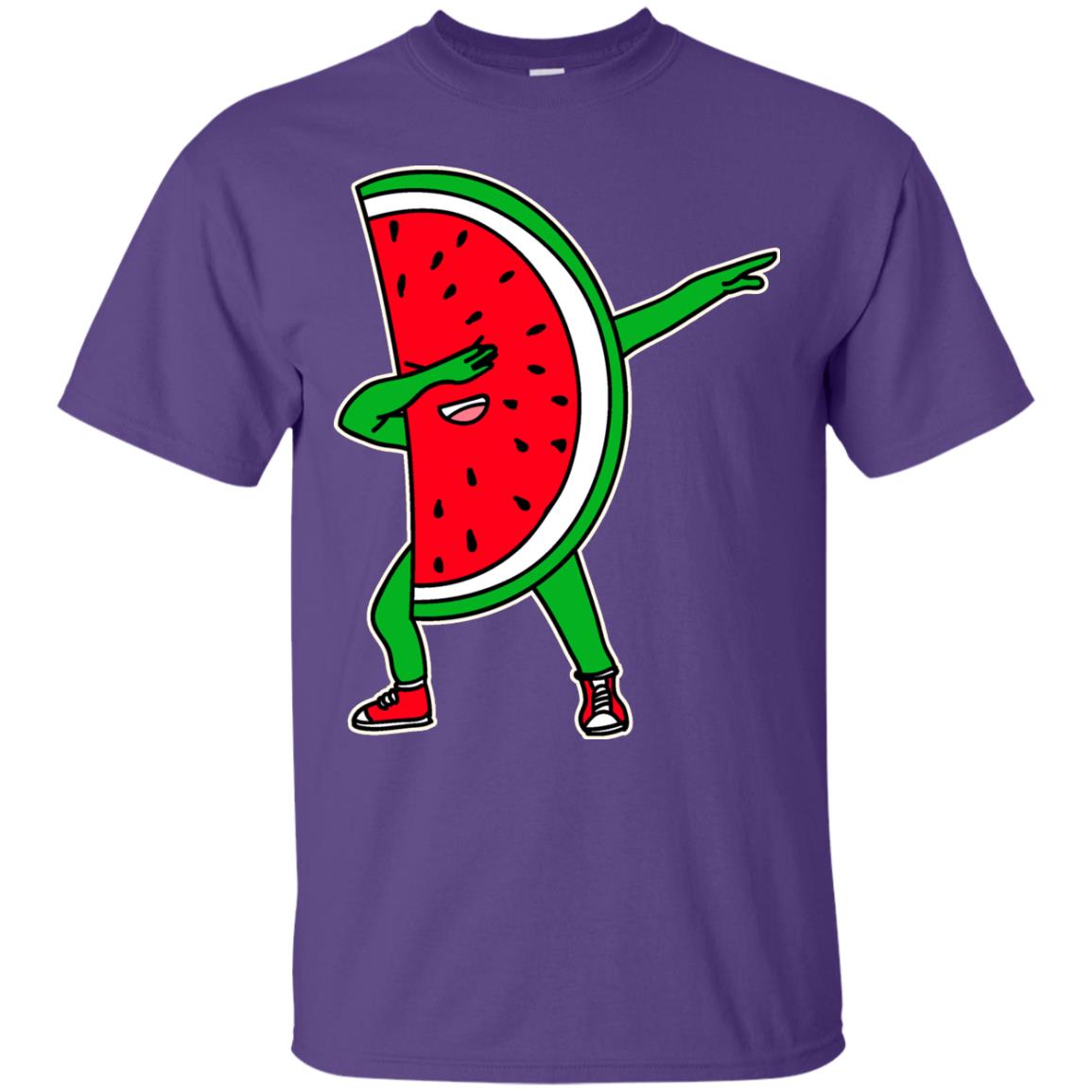Dabbing Watermelon Shirt Purple